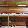 Kingscourt piano, manufactured by Pigott and Company, Dublin. Made in England Image 3