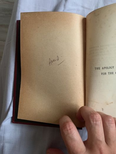 The Apology of Tertullian antique book 1890