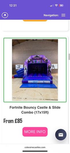 Bouncy castles