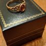 NEW 9ct Gold and Garnet Ring Image 2