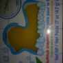 BNWT Draw in the Tub Bathtub Crayons and Sponge Image 3