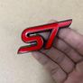 Ford ST Badge Metal Styling Red Blue Black ST Chrome Car Emblem Badge Auto Decal 3D Sticker Emblem for Ford Focus ST Mondeo Image 4