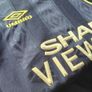 Authentic 1993-1995 Manchester United Away jersey Image 3