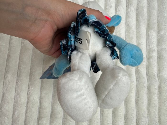 Gutsy Scottish Smurf Approx. 10" Plush Stuffed Animal 2013 Peyo Dirty Please look at the pictures