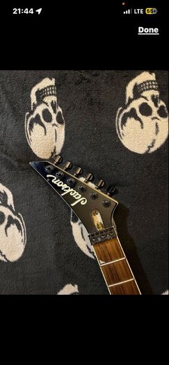 JACKSON DINKY GUITAR NECK MADE IN JAPAN 2004 REVERSED HEADSTOCK 24 frets Neck Maple Fretboard Ebony, Rosewood, Maple perfect condition electric guitar parts accessories
