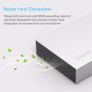 ORICO USB 3.0 (UASP) SATA SSD/HDD 2.5"/3.5" External Aluminum Alloy Enclosure Case/Caddy Silver (UK Plug) (Brand New/Warranty) Image 6