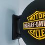 Harley-Davidson Inspired LED Light Box Sign, Motorcycle Garage Wall Light, Biker Man Cave Decor, Workshop Sign, Motorbike Gift Image 6