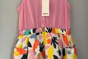 Catimini girls summer dress with pockets Age 2 BNWT