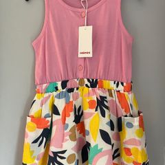 Catimini girls summer dress with pockets Age 2 BNWT