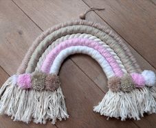 Beautiful Rainbow Macrame