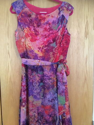 Monsoon L.O.V.E. Collection Silk Midi Dress New