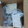 Brand new chrome 4 light ceiling lamp +bulbs RRP 105 euro Image 3