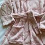 Girls Pink Heart Cosy Dressing Gown Image 5