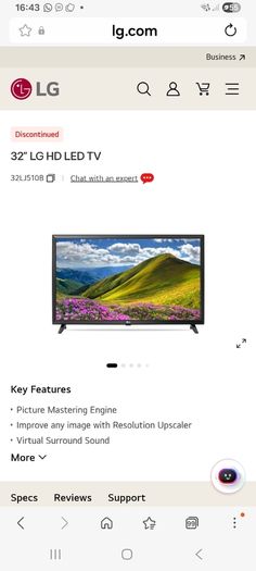 LG 32inch tv....not a Smart tv