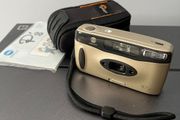 Minolta P's panoramic film camera with case