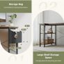 Small L Shaped Desk with Power Outlets,100 cm L Computer Corner Desk Image 5