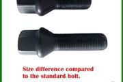 10 x New Extended Bolts. BMW Newer Models 5 Series. Mini, F10, F11, G30, G31 (40mm) QB10 - Delivery
