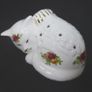 Rare Royal Albert "Old Country Roses" Pomander Potpourri  Cat Image 6