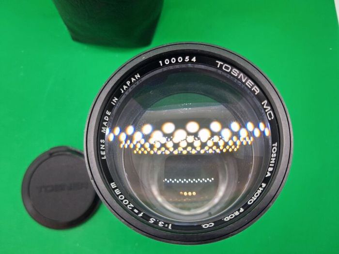 Postage - Toshiba Tosner MC 200mm f/3.5 Camera Lens