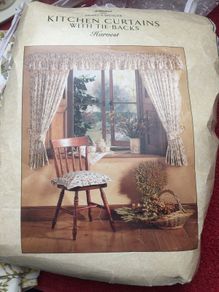 M&S new curtains,pelmet and tie backs