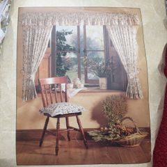 M&S new curtains,pelmet and tie backs
