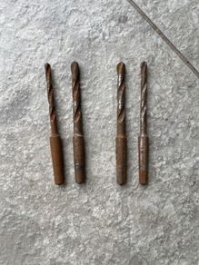 4 Vintage Drill Bits
