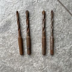 4 Vintage Drill Bits