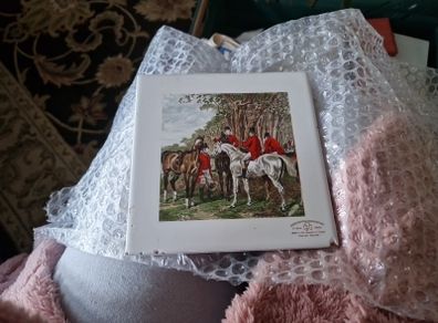 Vintage Gorski Hunting Tile