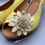 Pavers Peep Toe Small Wedge Heel Sandals - Brand New - Size Uk5 EU 38 Image 3
