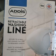 Retractable Washing Line 15m