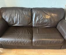 Brown couch