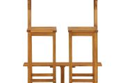 3 Piece Garden Furniture Set Solid Acacia Wood