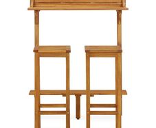 3 Piece Garden Furniture Set Solid Acacia Wood