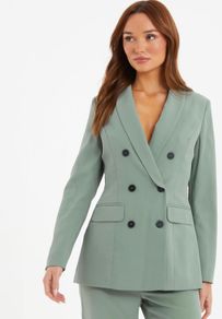 QUIZ Khaki - Green Tailored Blazer. NEW. Size 12 M