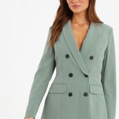QUIZ Khaki - Green Tailored Blazer. NEW. Size 12 M