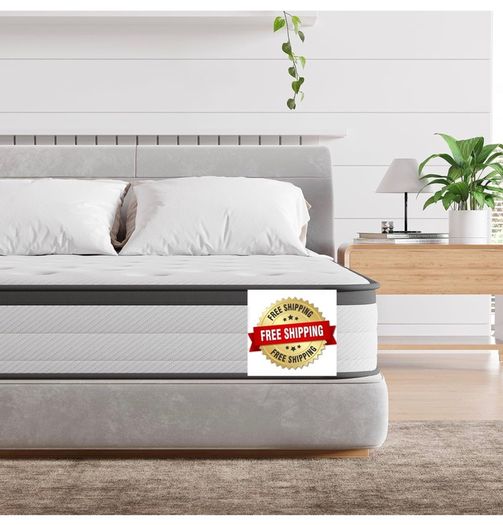 Single Mattress 3FT Memory Foam Spring Hybrid Mattress 18CM 7 Inch Memory Foam Pocket Sprung Mattress Edge Support & Motion Isolation Spring Hybrid Single Mattresses