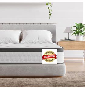Single Mattress 3FT Memory Foam Spring Hybrid Mattress 18CM 7 Inch Memory Foam Pocket Sprung Mattress Edge Support & Motion Isolation Spring Hybrid Single Mattresses