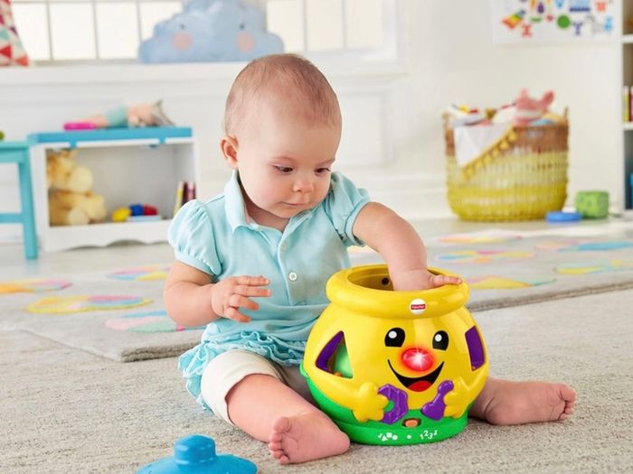 Fisher-Price Laugh & Learn Cookie Shape Sorter Yellow