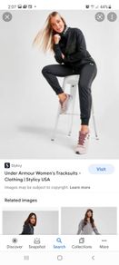 Under Armour  girls ladies tracksuit