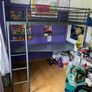 SPECIAL DEAL! Ikea raised / loft bed with desk Image 4