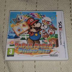 Paper Mario Sticker Star Top Nintendo 3DS Game For Sale Here