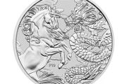 2026 Australia 1 Dollar  Dragon and Horse 1 Oz Silver Bullion Coin BU ( In Capsule)