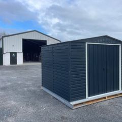 Alpine 10x8 Steel Garden Sheds