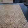Black Vintage Coffee Table (Japandi / Rattan Top) - Restored Image 5