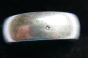 Vintage Sterling Silver  Band Ring 5g size O1/2