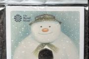 2018 snowman UK 50p