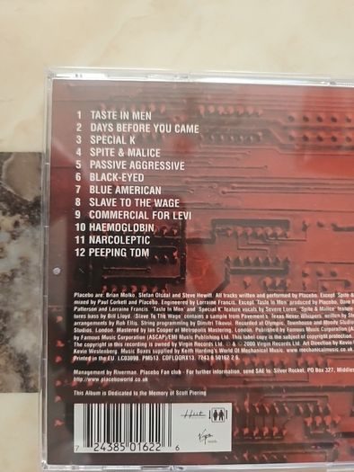 Placebo CD - Black Market Music