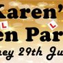 Personalised Hen Party Banner Poster with photos Image 3