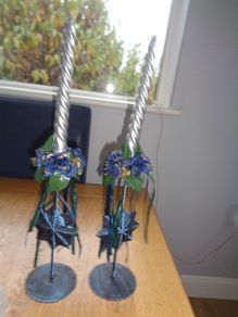Decorative Candle Holders x 2 for Sale