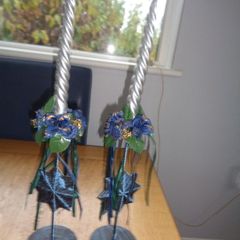 Decorative Candle Holders x 2 for Sale